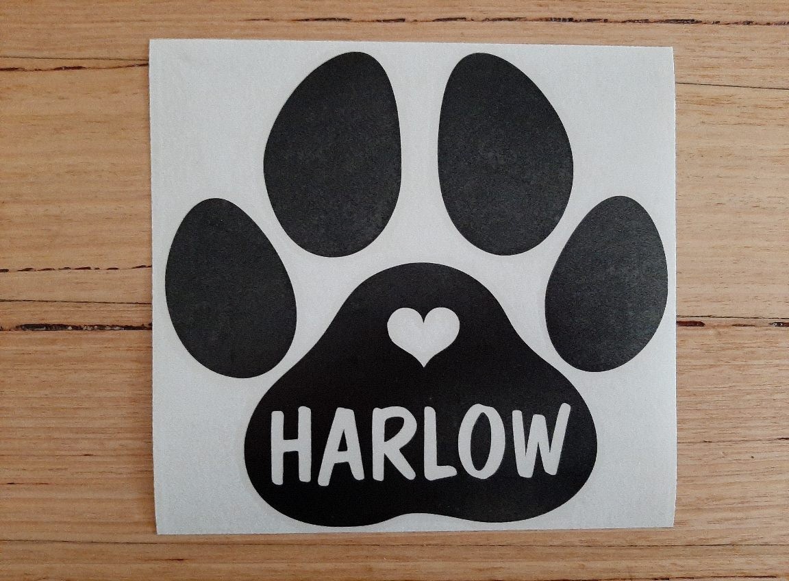 2pcs Personalised Paw Print wi - Pet Portrait Custom 评论和价格